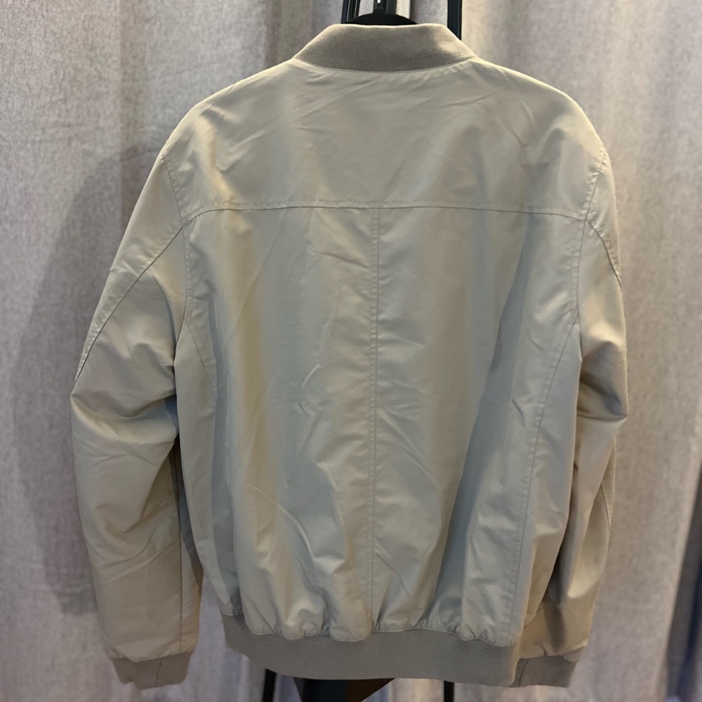 Michael Kors Men's Military Olive Bomber Jacket - Size Medium - Picture 3 of 11